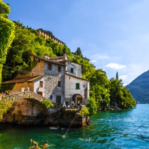 Nesso lake Como