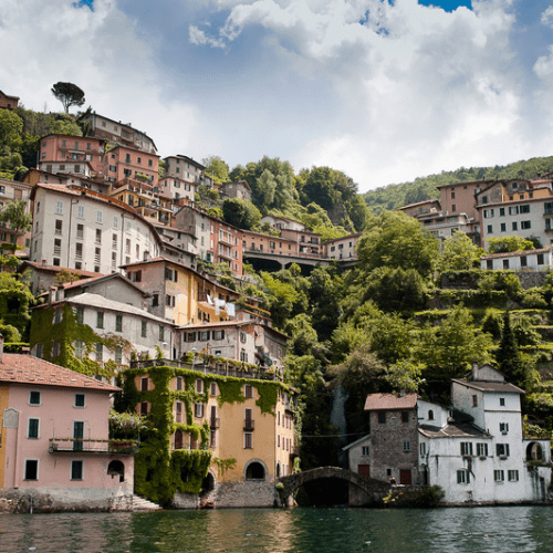 Nesso lake Como