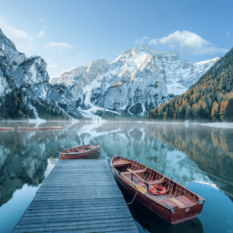 lago di braies canva